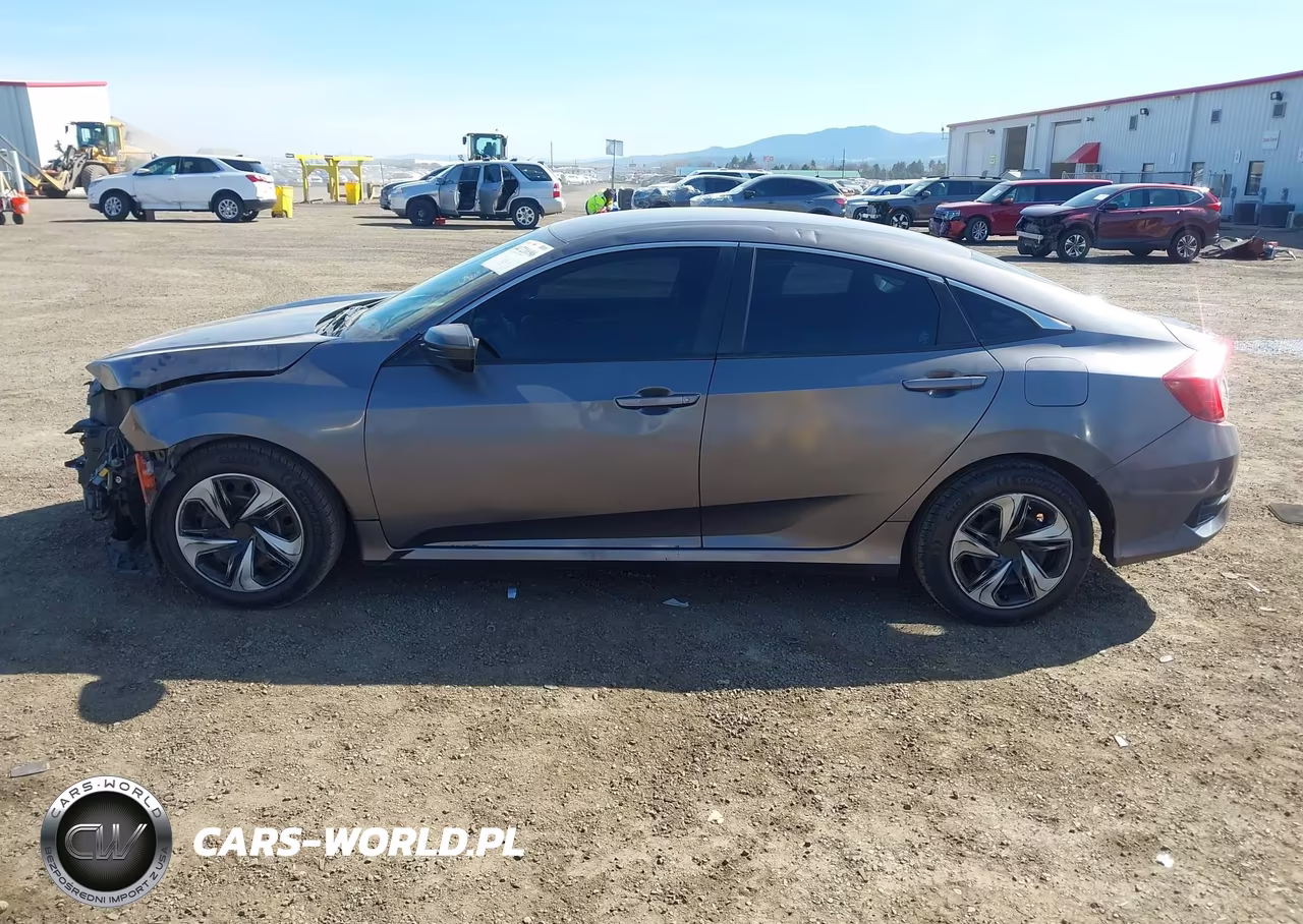 2019 Honda Civic Lx VIN:19XFC2F65KE029111 - 15