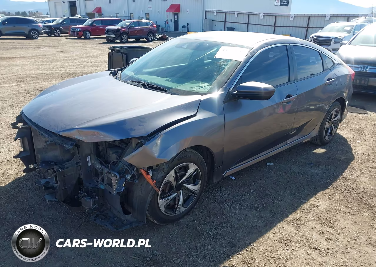 2019 Honda Civic Lx VIN:19XFC2F65KE029111 - 2