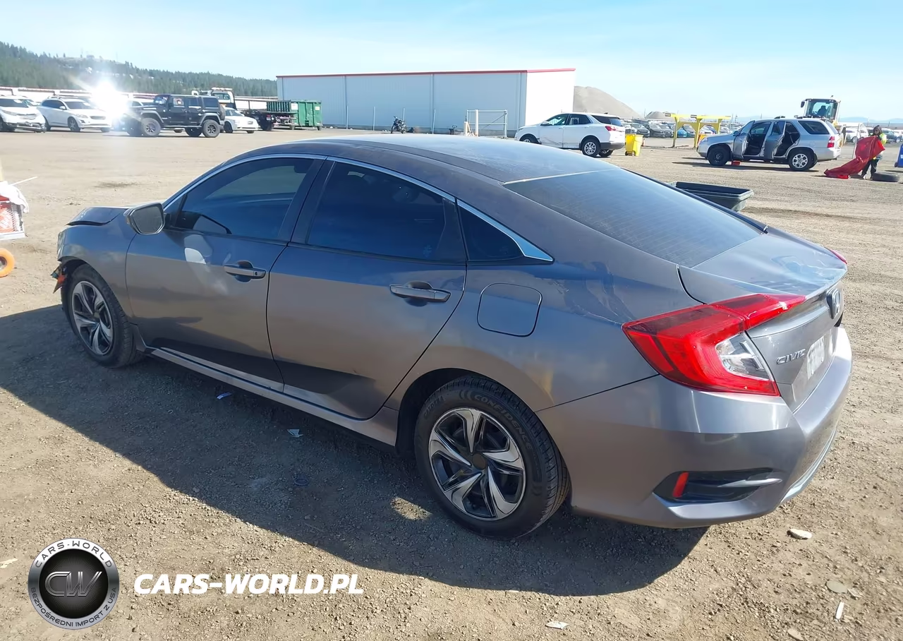 2019 Honda Civic Lx VIN:19XFC2F65KE029111 - 3