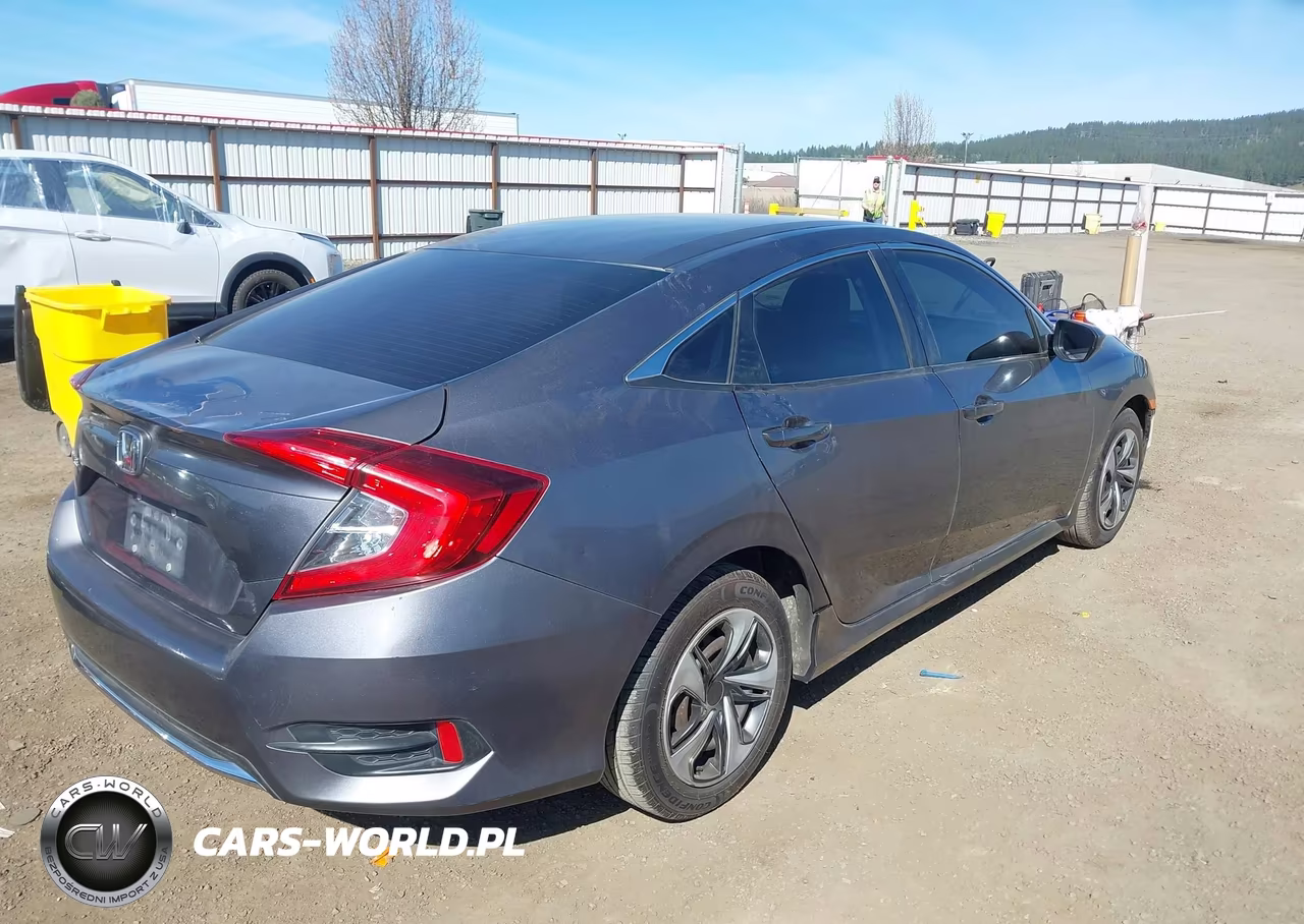 2019 Honda Civic Lx VIN:19XFC2F65KE029111 - 4