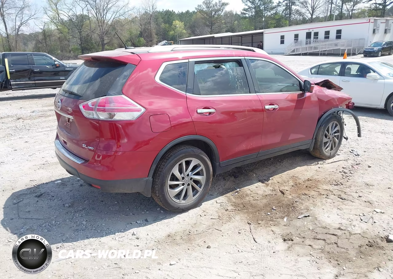 2015 Nissan Rogue Sl VIN:5N1AT2MV5FC781954 - 4