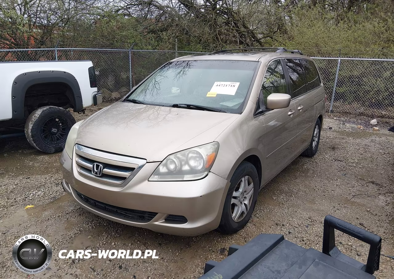 2005 Honda Odyssey Ex-L VIN:5FNRL38625B421865 - 2
