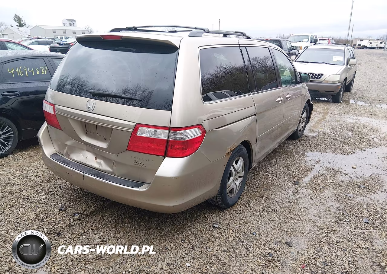 2005 Honda Odyssey Ex-L VIN:5FNRL38625B421865 - 4
