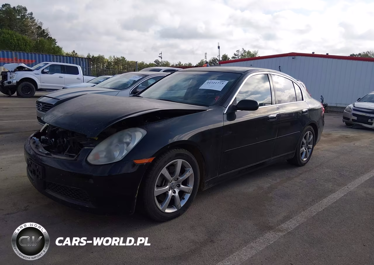 2005 Infiniti G35 VIN:JNKCV51E25M207168 - 2