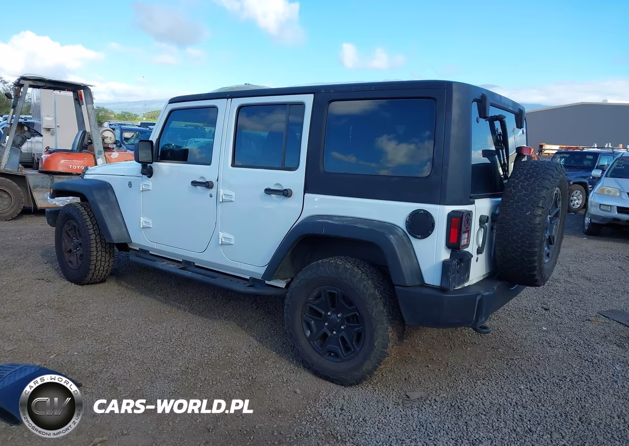 2016 Jeep Wrangler Unlimited Sport VIN:1C4BJWDG9GL133168 - 3