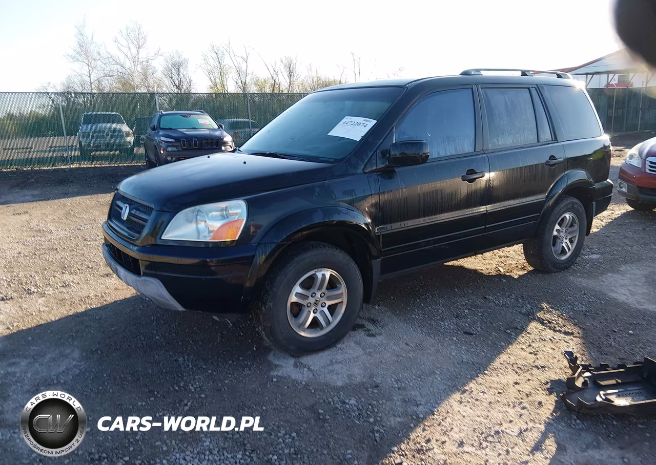 2004 Honda Pilot Ex-L VIN:2HKYF18514H513614 - 2