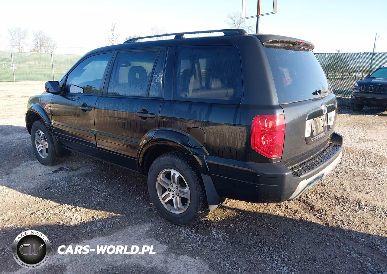 2004 Honda Pilot Ex-L VIN:2HKYF18514H513614 - 3