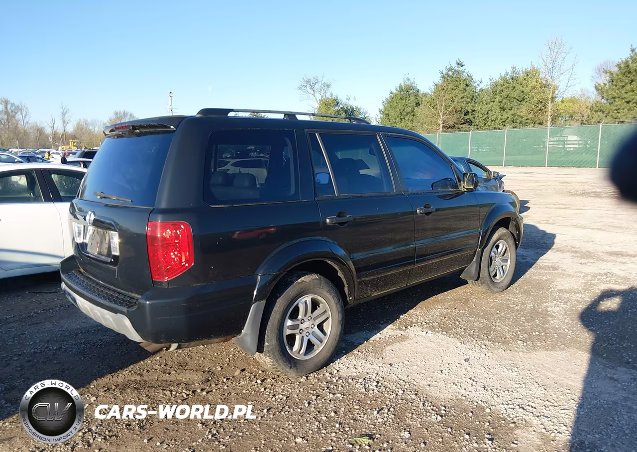 2004 Honda Pilot Ex-L VIN:2HKYF18514H513614 - 4