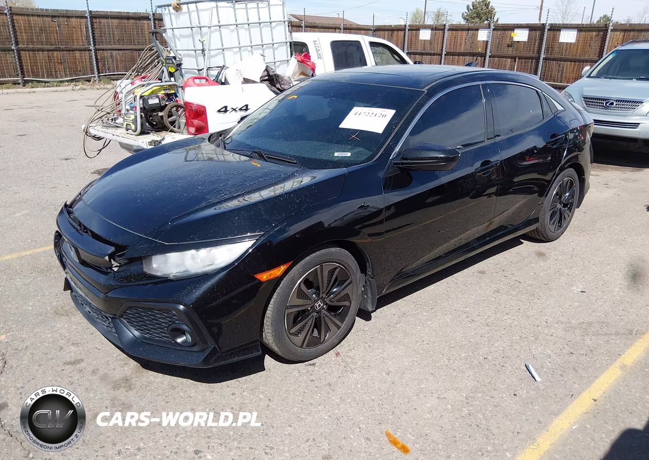 2017 Honda Civic Ex VIN:SHHFK7H55HU405814 - 2