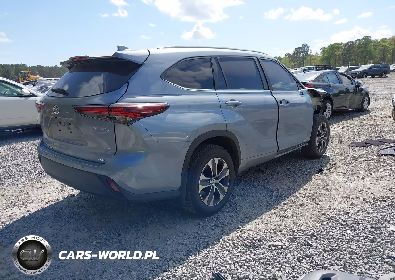 2024 Toyota Highlander Xle VIN:5TDKDRAH0RS051787 - 4