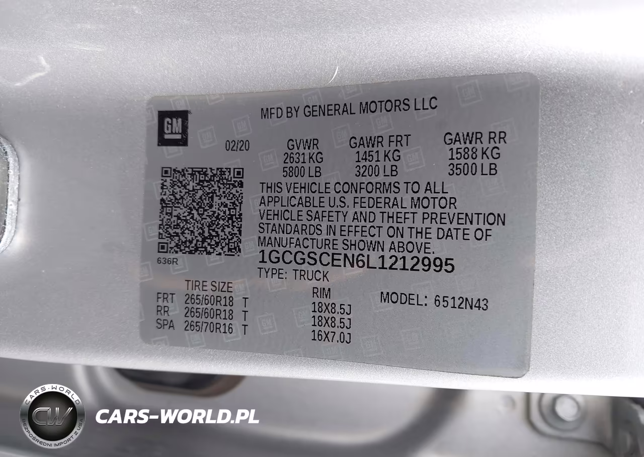 2020 Chevrolet Colorado 2Wd Short Box Lt VIN:1GCGSCEN6L1212995 - 9