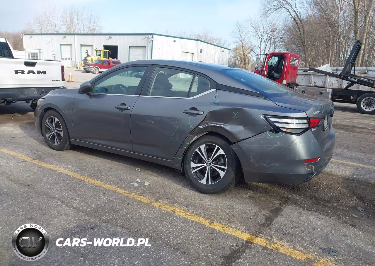 2022 Nissan Sentra Sv Xtronic Cvt VIN:3N1AB8CV6NY242490 - 3