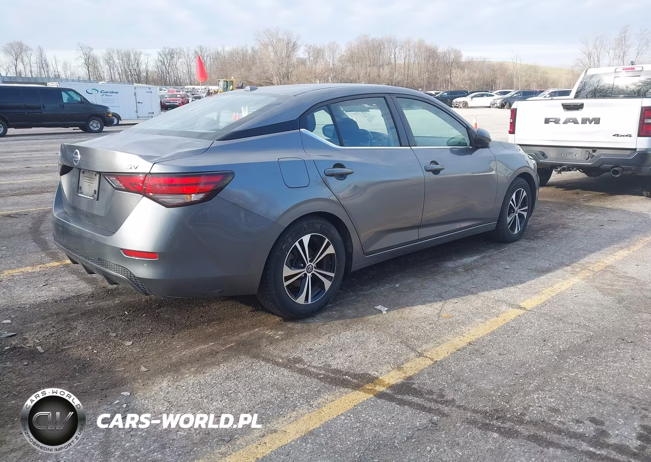 2022 Nissan Sentra Sv Xtronic Cvt VIN:3N1AB8CV6NY242490 - 4
