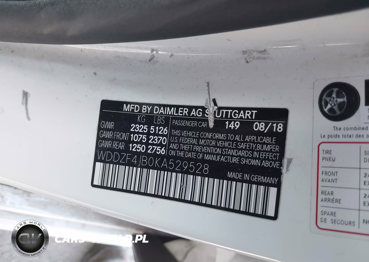 2019 Mercedes-Benz E 300 VIN:WDDZF4JB0KA529528 - 9