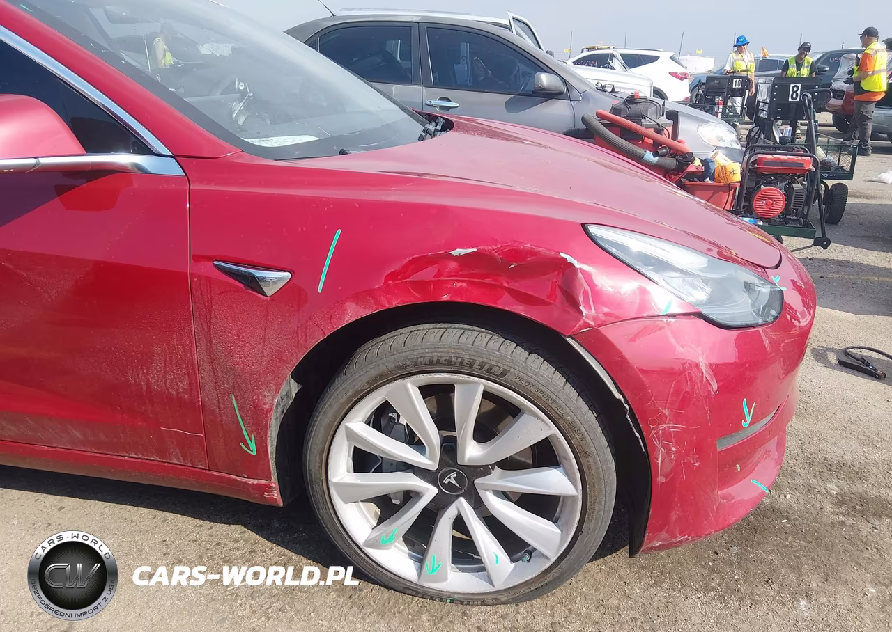 2018 Tesla Model 3 Long Range-Mid Range VIN:5YJ3E1EA3JF013639 - 6
