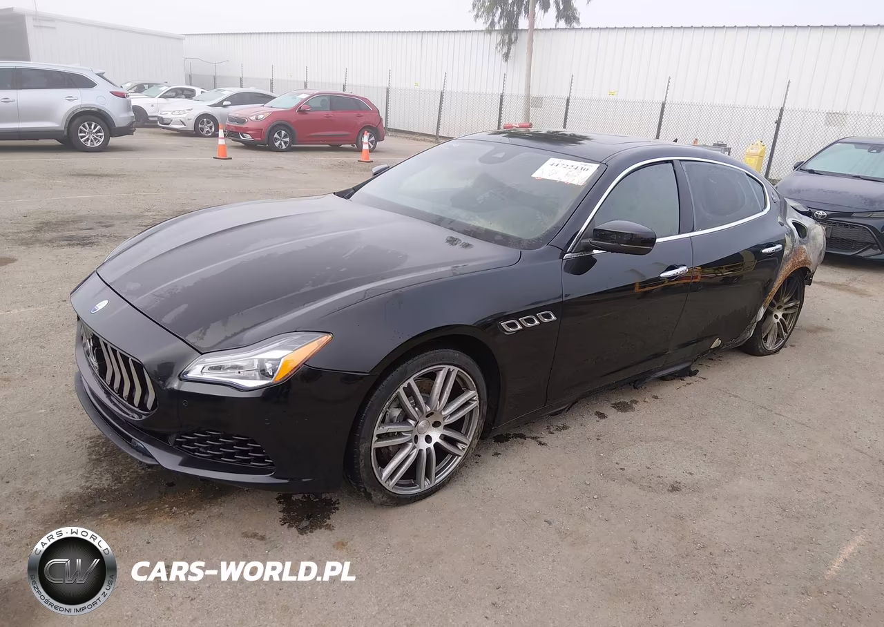 2018 Maserati Quattroporte S Q4 VIN:ZAM56YRA1J1281716 - 2