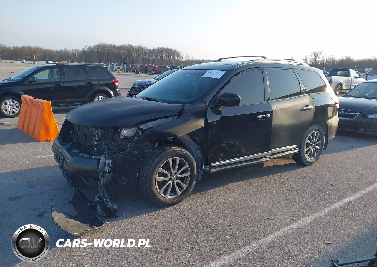 2014 Nissan Pathfinder Sl VIN:5N1AR2MM3EC684885 - 2