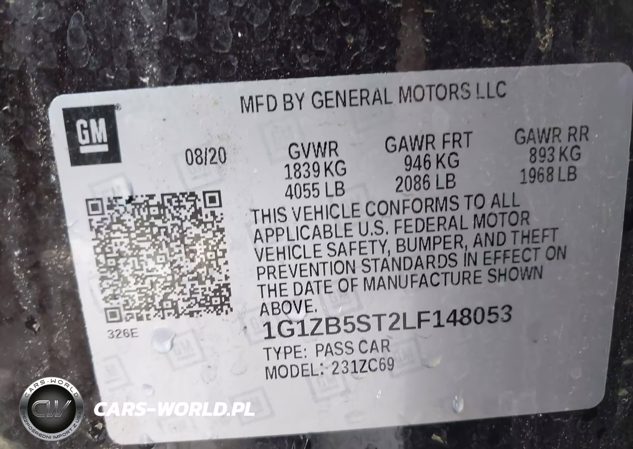 2020 Chevrolet Malibu Fwd Ls VIN:1G1ZB5ST2LF148053 - 9