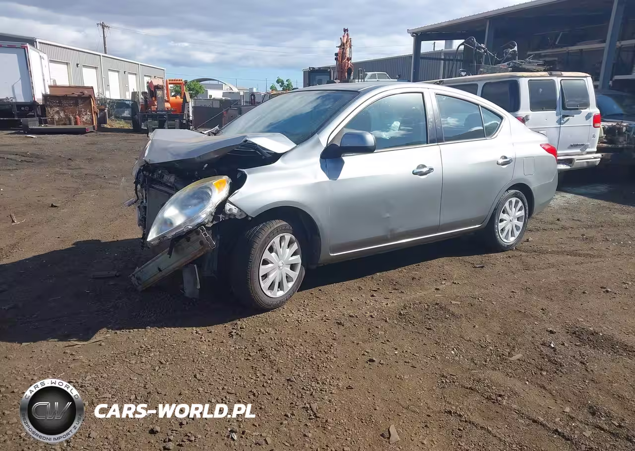 2014 Nissan Versa 1.6 Sv VIN:3N1CN7AP8EL839605 - 2