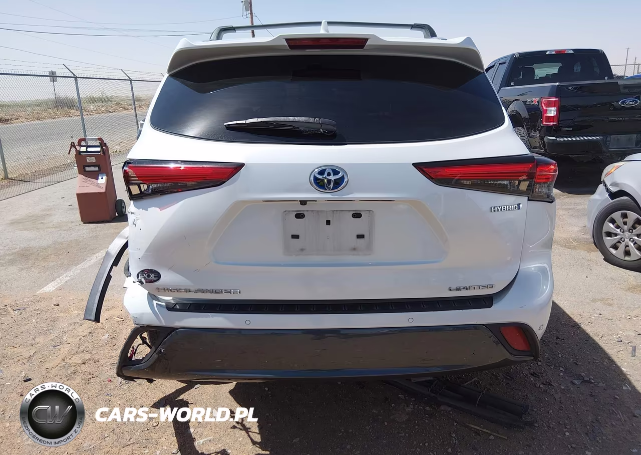 2022 Toyota Highlander Hybrid Limited VIN:5TDYARAHXNS513477 - 17