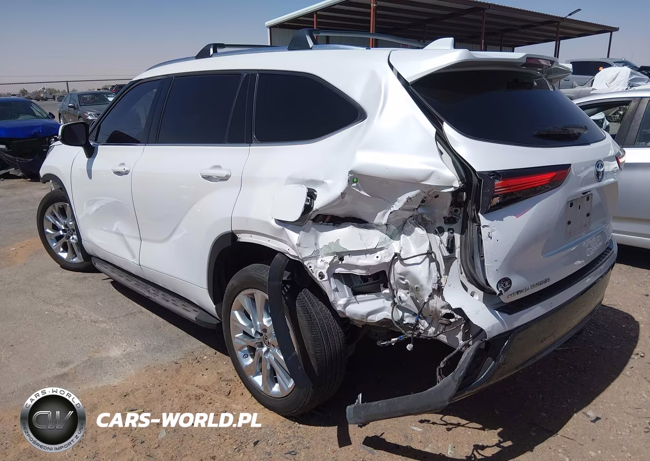2022 Toyota Highlander Hybrid Limited VIN:5TDYARAHXNS513477 - 3