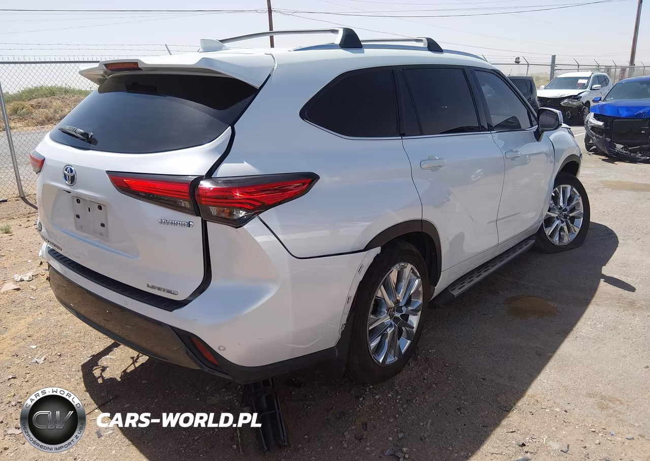 2022 Toyota Highlander Hybrid Limited VIN:5TDYARAHXNS513477 - 4