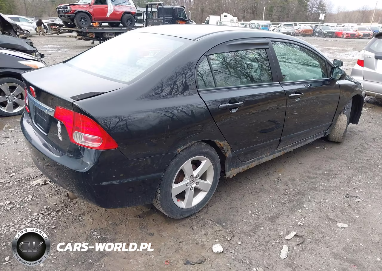 2009 Honda Civic Lx VIN:2HGFA165X9H348186 - 4
