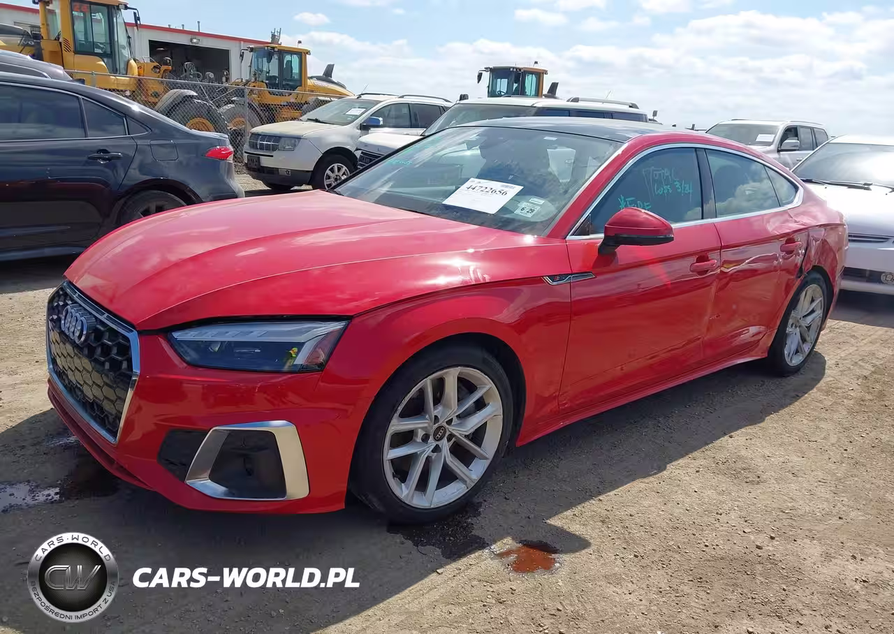 2024 Audi A5 Sportback Premium Plus 45 Tfsi Quattro S Tronic VIN:WAUFACF58RA096234 - 2
