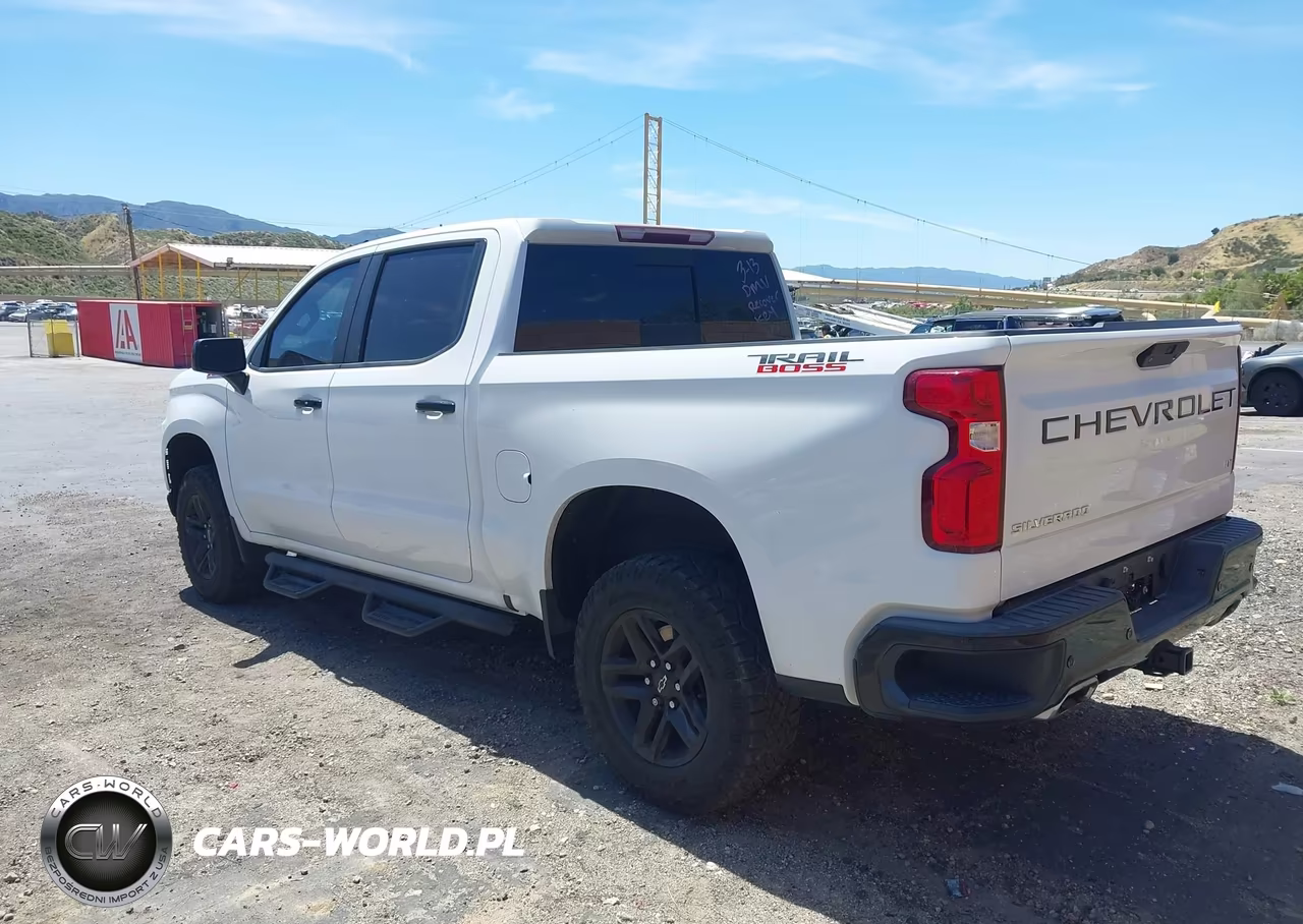 2021 Chevrolet Silverado 1500 4Wd Short Bed Lt Trail Boss VIN:1GCPYFELXMZ239330 - 3
