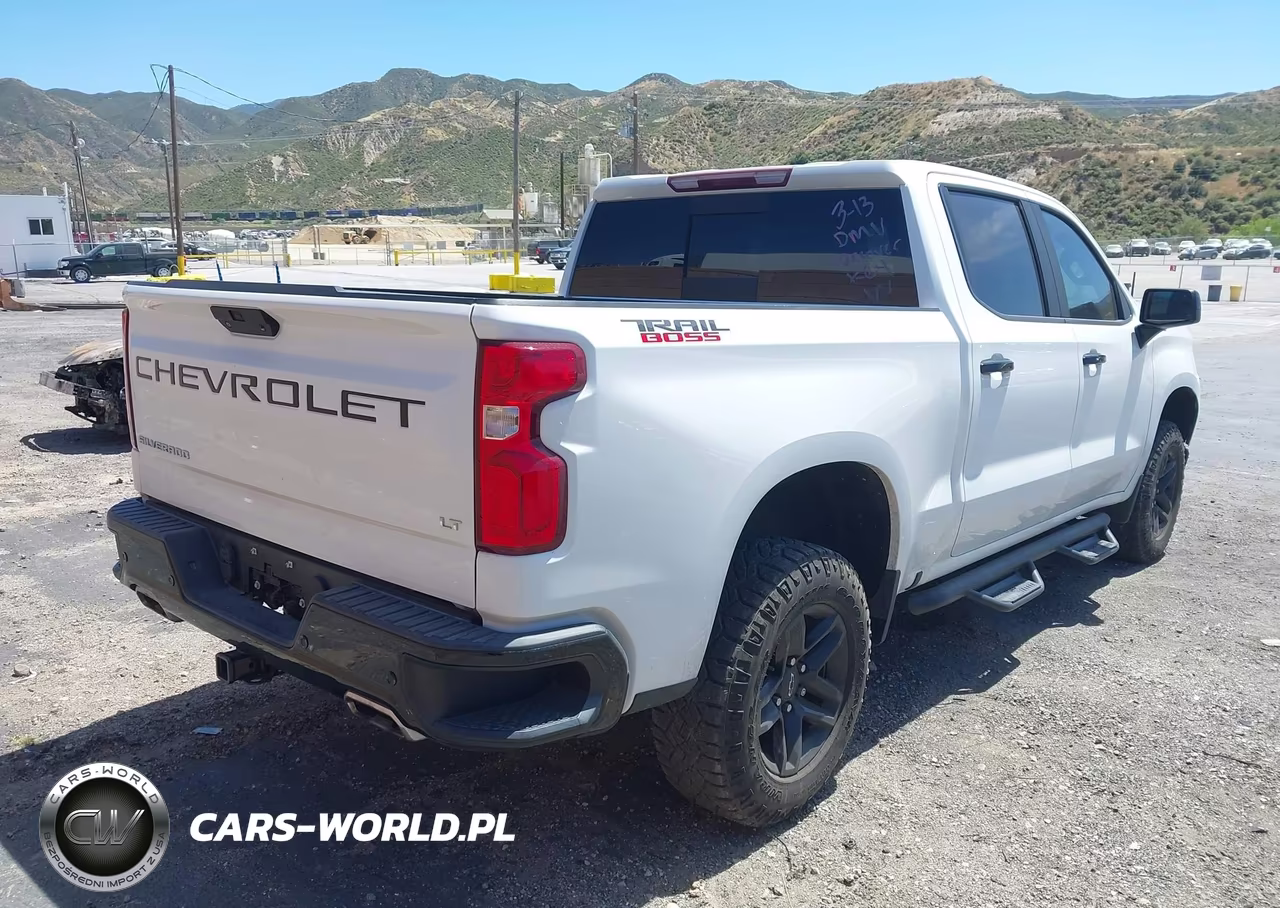 2021 Chevrolet Silverado 1500 4Wd Short Bed Lt Trail Boss VIN:1GCPYFELXMZ239330 - 4
