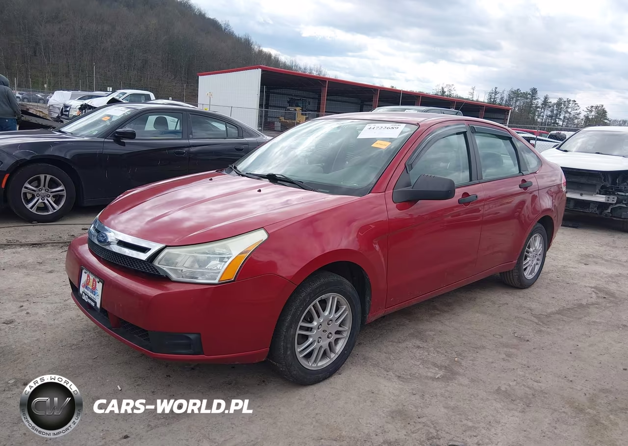 2010 Ford Focus Se VIN:1FAHP3FN2AW122429 - 2