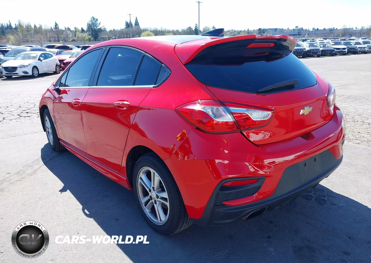 2017 Chevrolet Cruze Lt Manual VIN:3G1BD6SM0HS506974 - 3