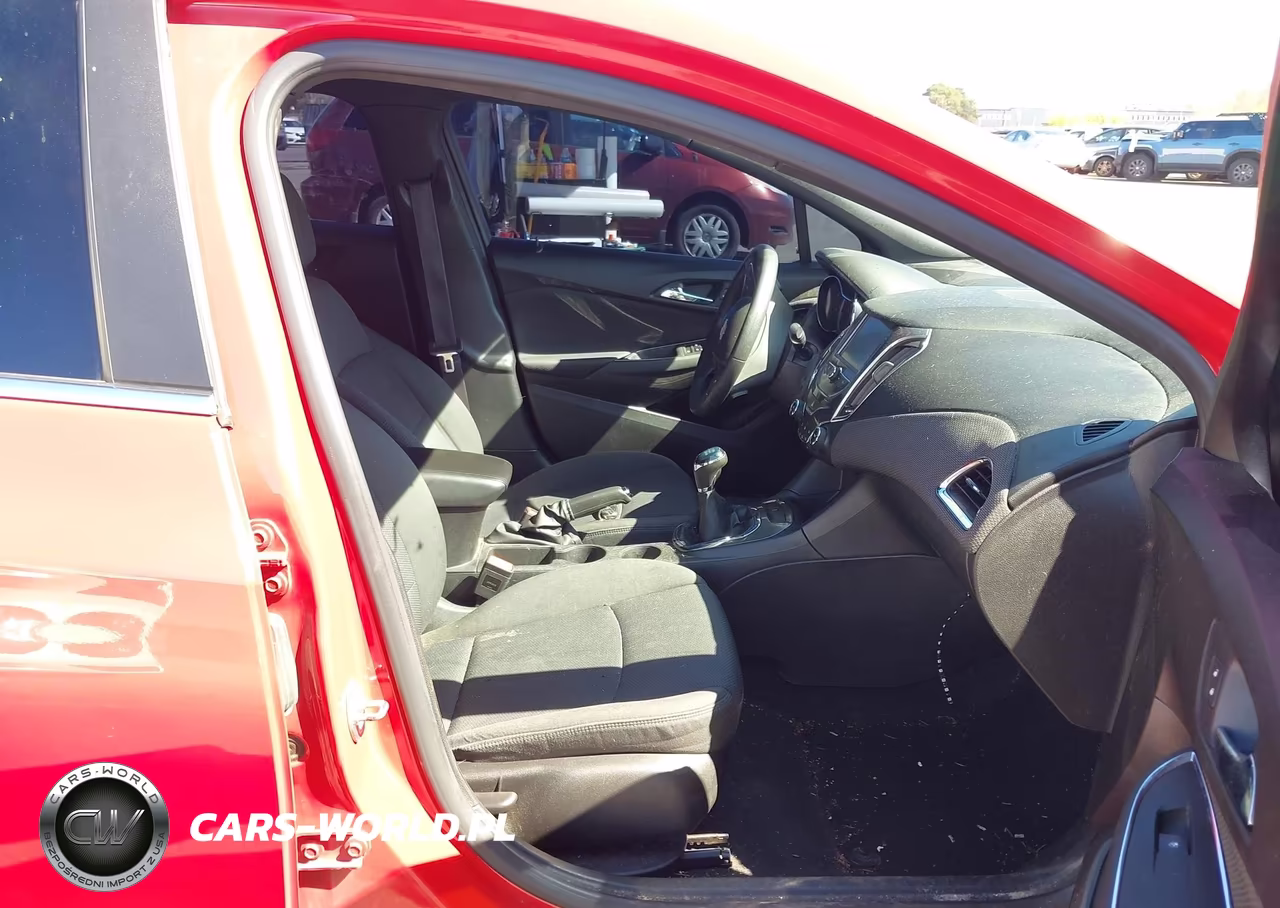 2017 Chevrolet Cruze Lt Manual VIN:3G1BD6SM0HS506974 - 5