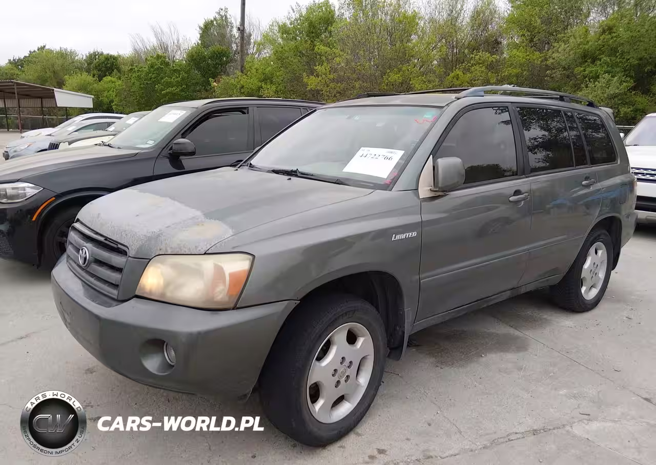 2006 Toyota Highlander Limited V6 VIN:JTEDP21A760103839 - 2