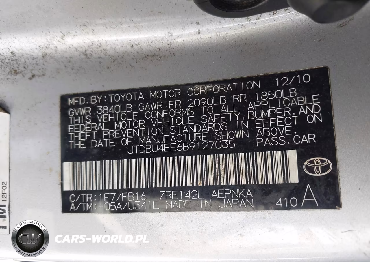2011 Toyota Corolla Le VIN:JTDBU4EE6B9127035 - 9