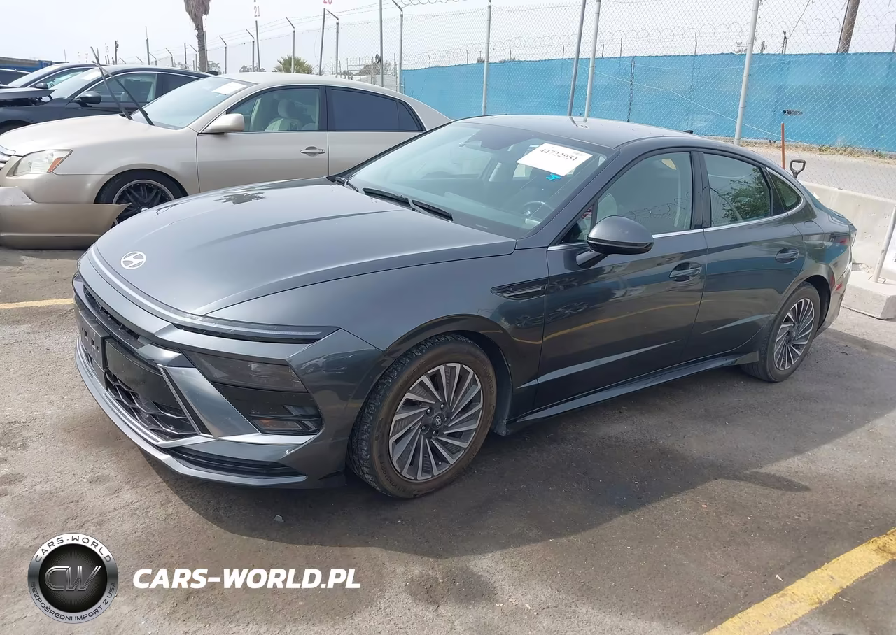 2025 Hyundai Sonata Hybrid Sel VIN:KMHL34JJ9SA103414 - 2