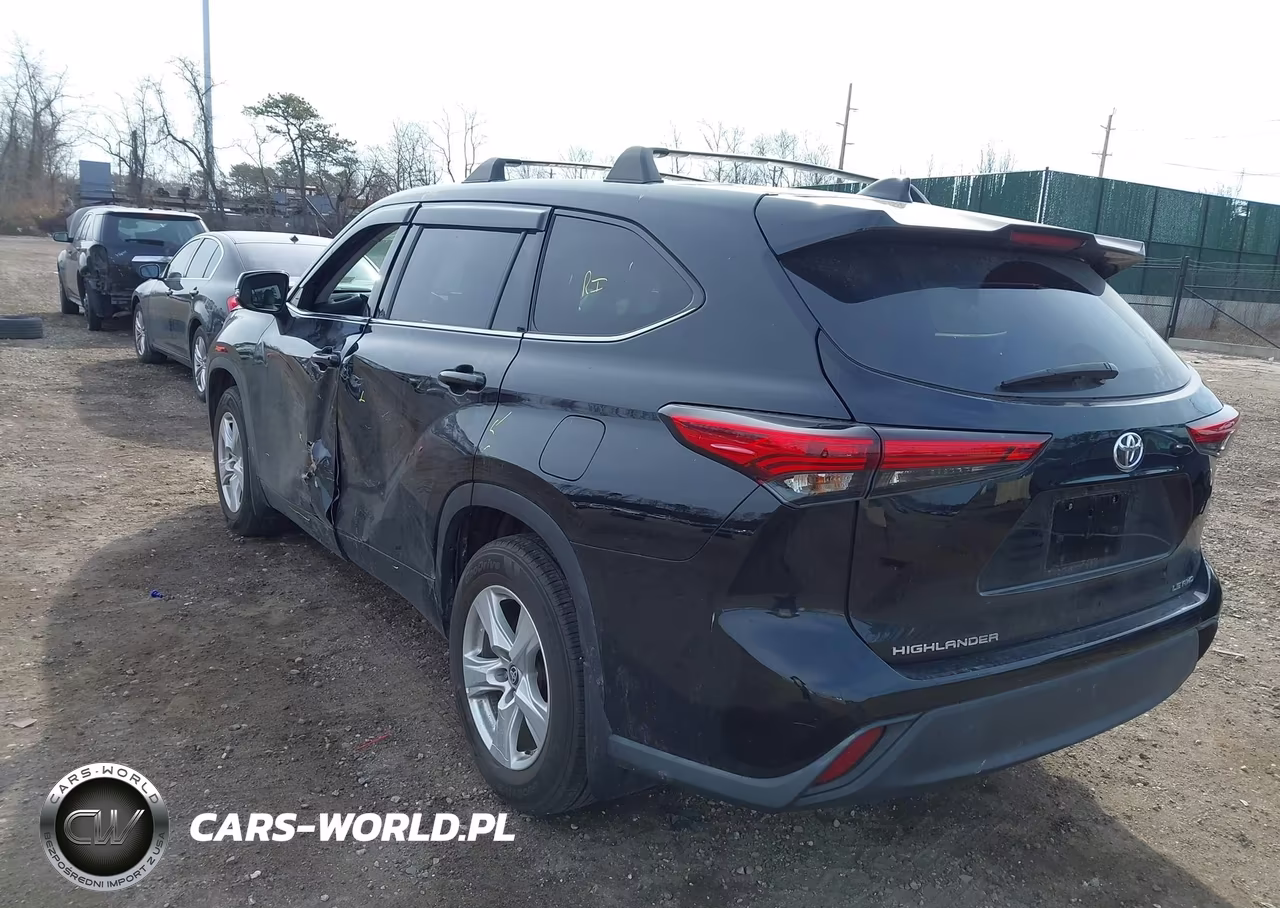 2020 Toyota Highlander Le VIN:5TDBZRBH7LS045265 - 3
