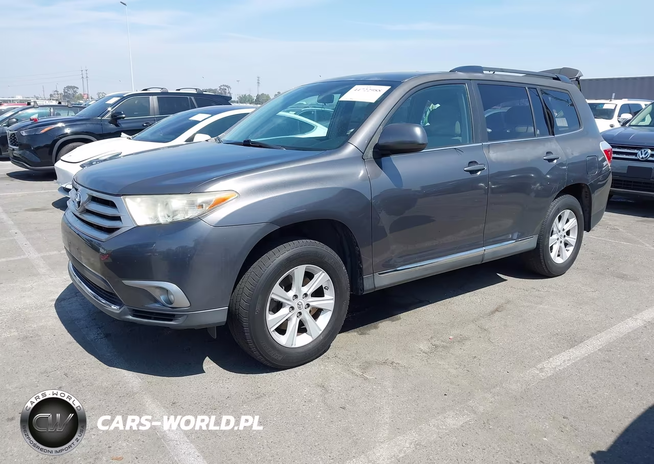 2013 Toyota Highlander Base Plus V6 VIN:5TDZK3EH1DS098900 - 2