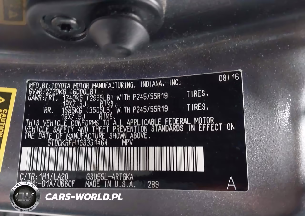 2016 Toyota Highlander Limited V6 VIN:5TDDKRFH1GS331464 - 9