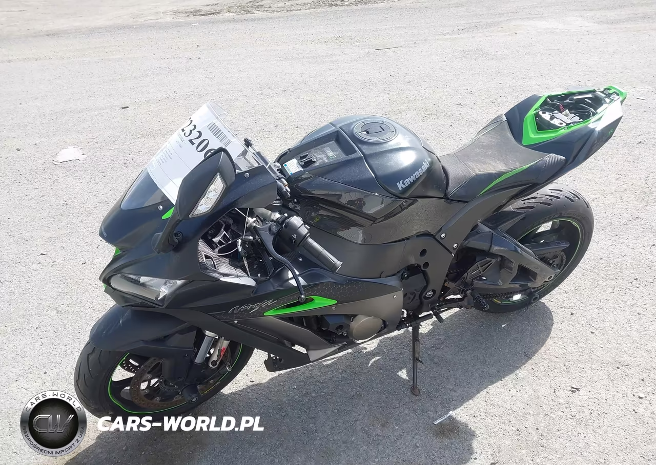 2018 Kawasaki Zx1000 R VIN:JKBZXVC18JA000415 - 2