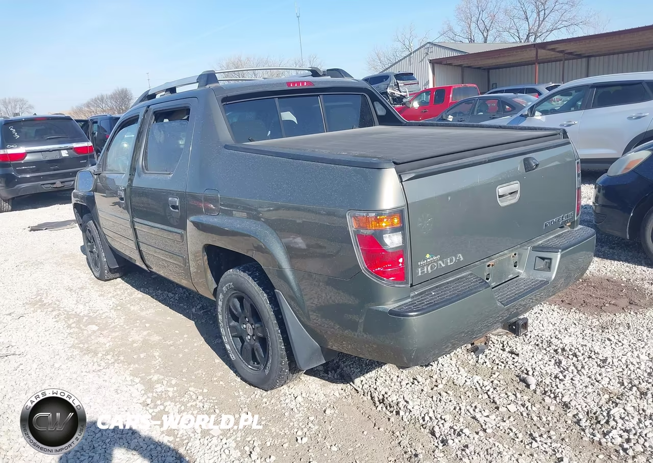 2007 Honda Ridgeline Rtl VIN:2HJYK16537H526310 - 3