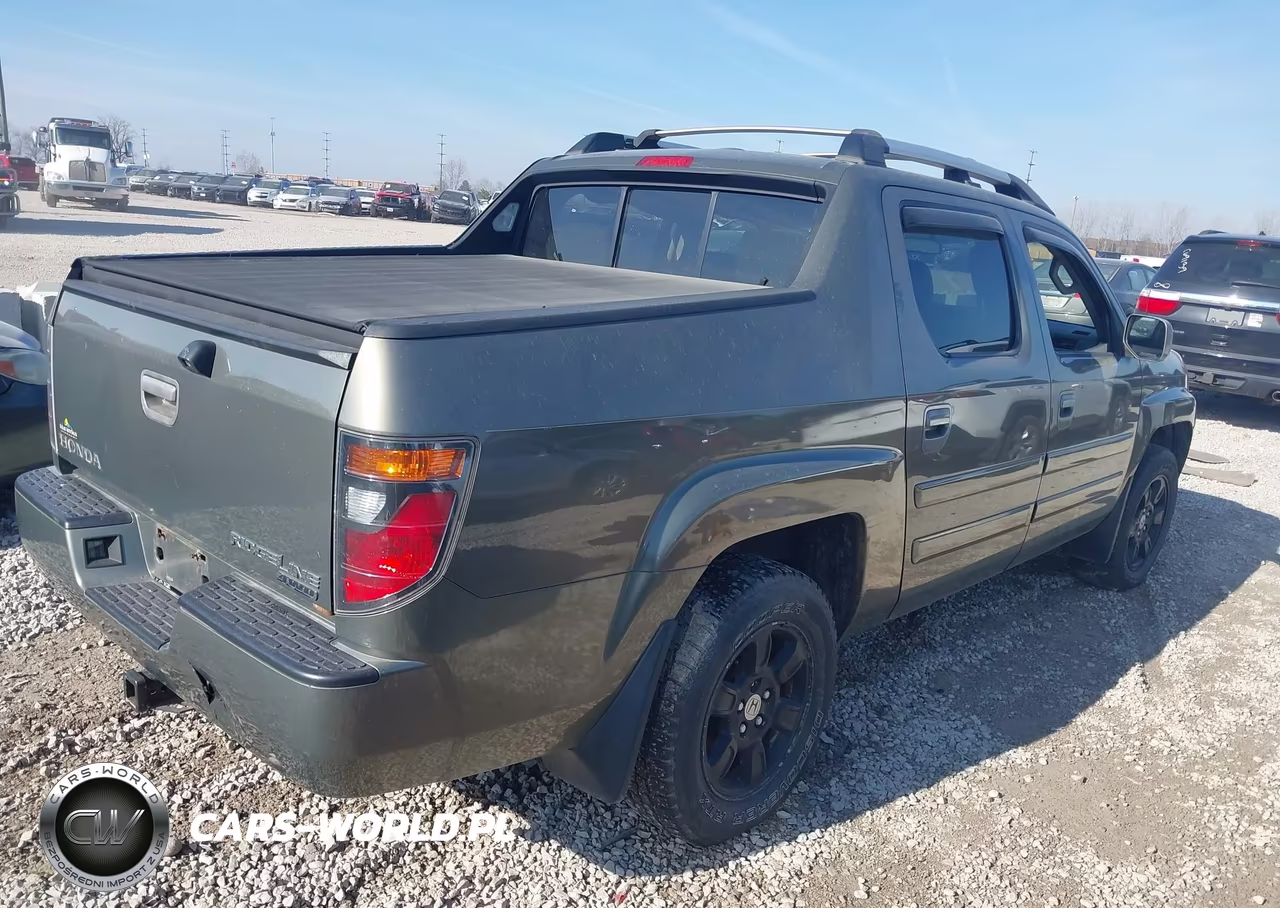 2007 Honda Ridgeline Rtl VIN:2HJYK16537H526310 - 4