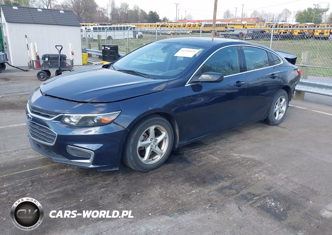 2017 Chevrolet Malibu Ls VIN:1G1ZB5ST4HF290783 - 2