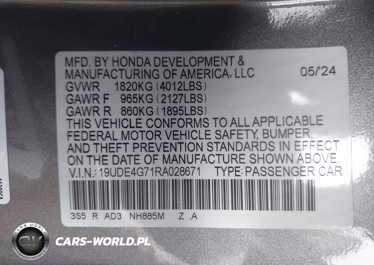 2024 Acura Integra A-Spec Technology VIN:19UDE4G71RA028671 - 9