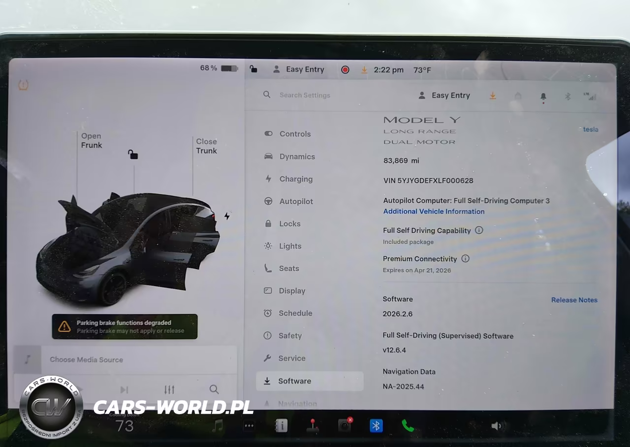 2020 Tesla Model Y Long Range Dual Motor All-Wheel Drive-Performance Dual Motor All-Wheel Drive VIN:5YJYGDEFXLF000628 - 7