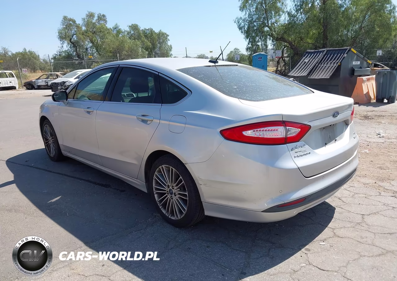 2014 Ford Fusion Se VIN:3FA6P0HD1ER218622 - 3