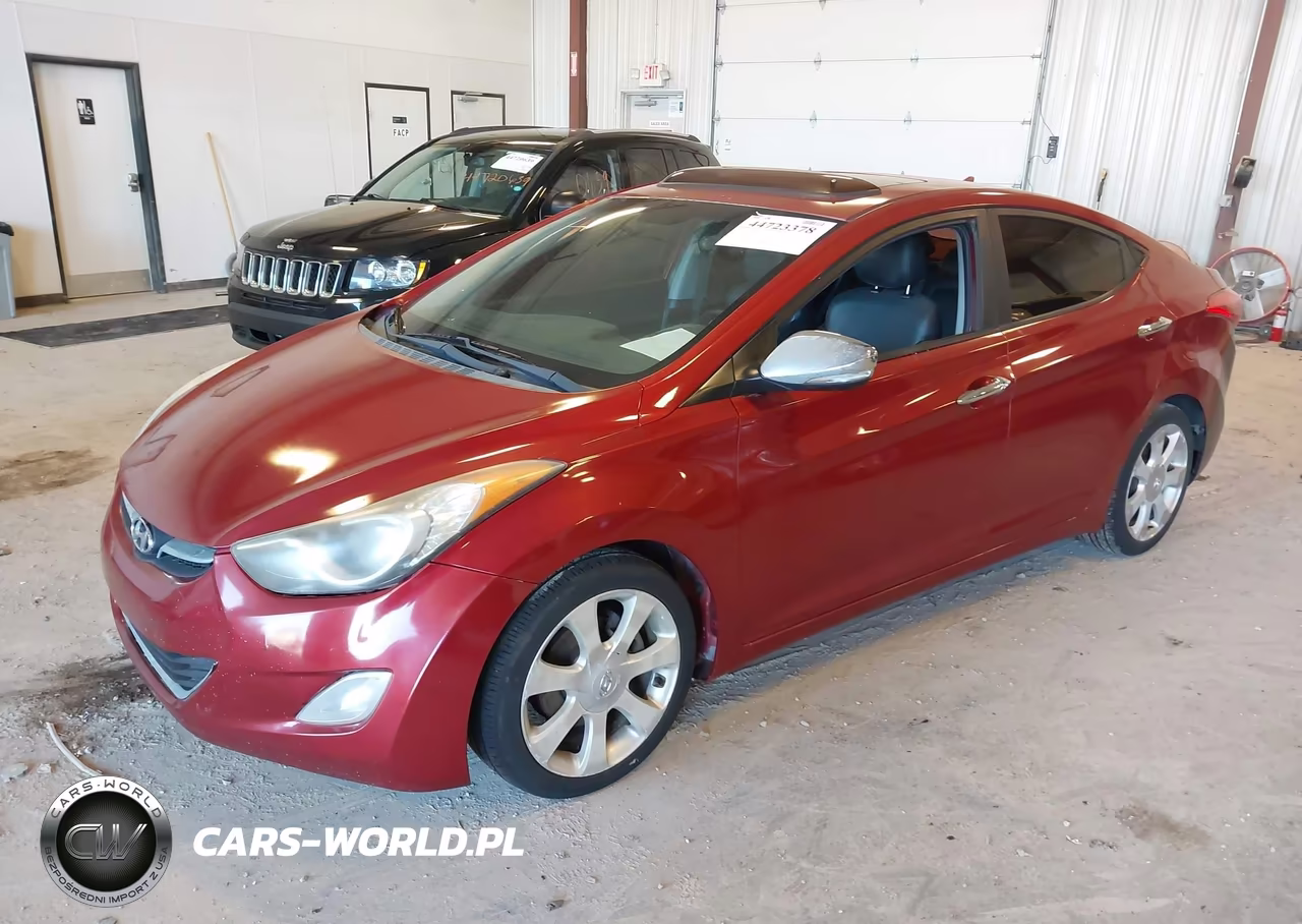 2012 Hyundai Elantra Limited (Ulsan Plant) VIN:KMHDH4AE7CU468652 - 2