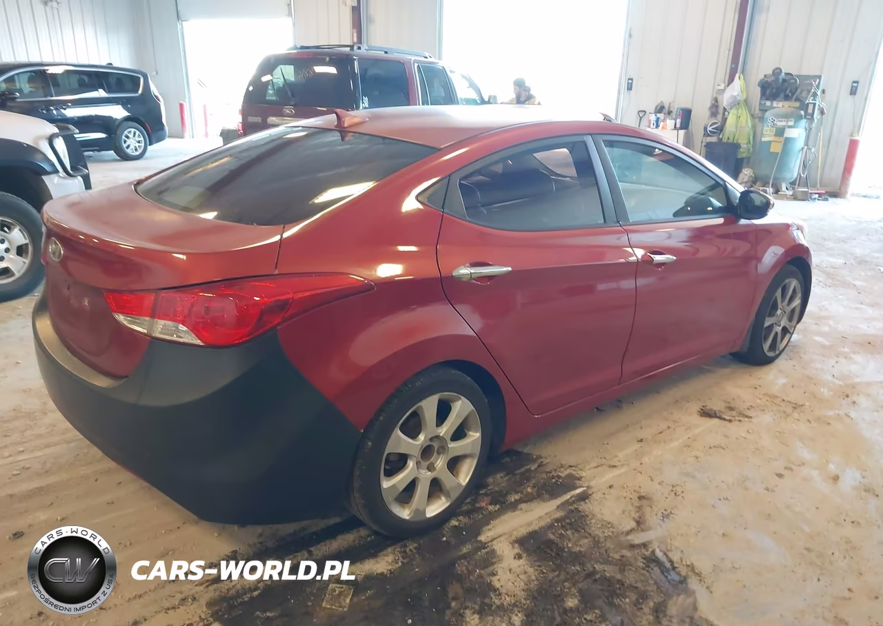 2012 Hyundai Elantra Limited (Ulsan Plant) VIN:KMHDH4AE7CU468652 - 4