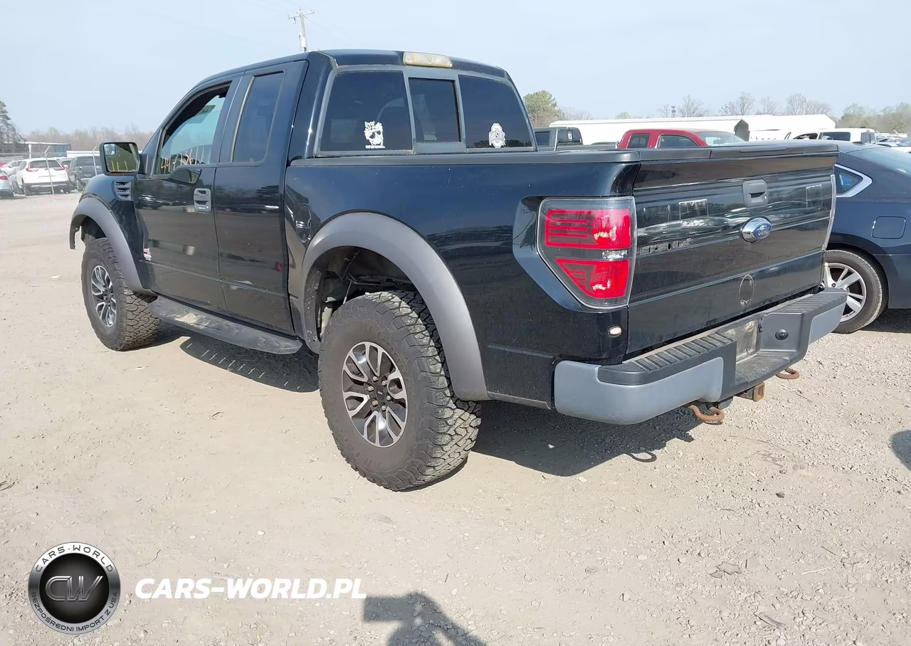 2011 Ford F-150 Svt Raptor VIN:1FTEX1R61BFC05843 - 3