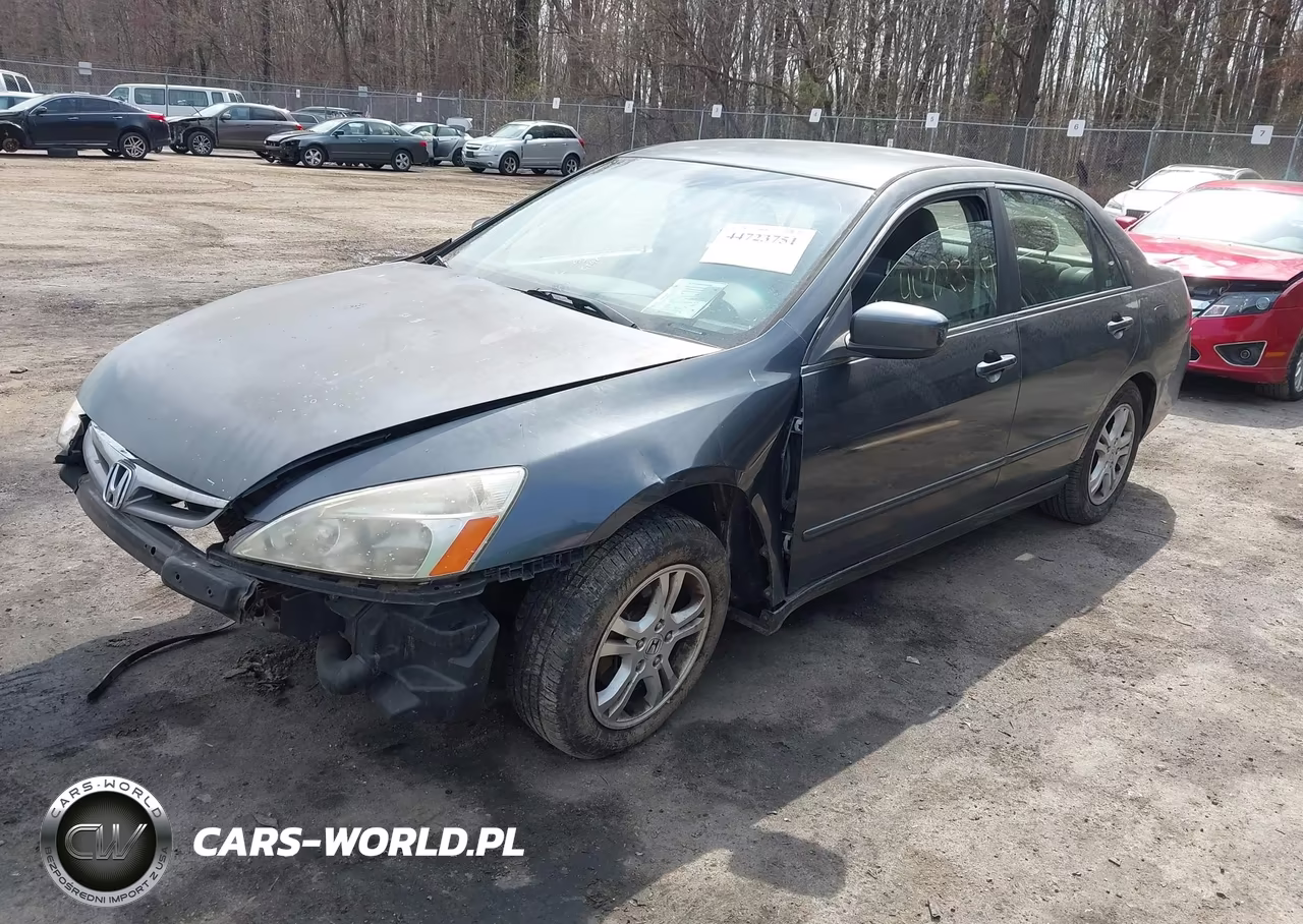 2007 Honda Accord 2.4 Se VIN:JHMCM563X7C019890 - 2
